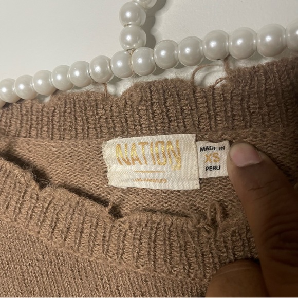 NATION Ltd Baby Alpaca Sweater - Picture 4 of 9